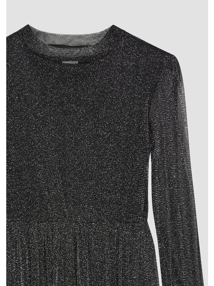 s.Oliver Kleid kurz in Schwarz günstig kaufen