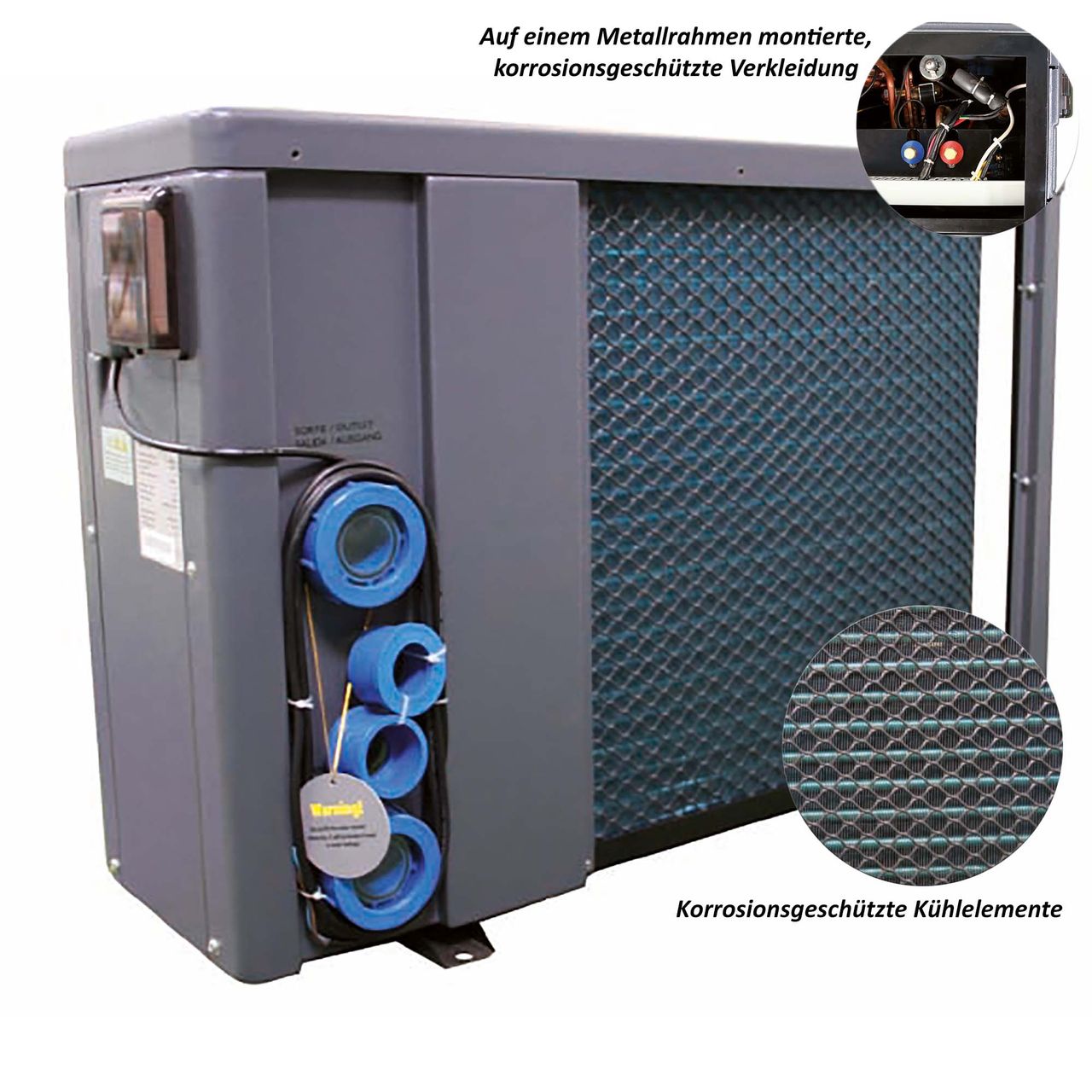Aqualux Wärmepumpe Vesuvio Inverter 10kW