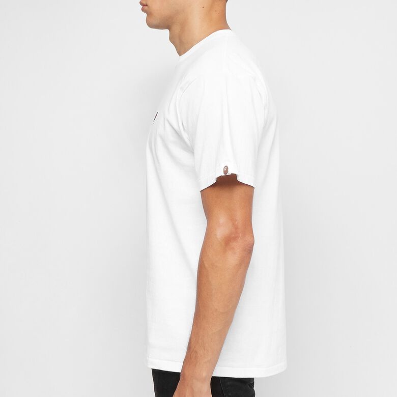A Bathing Ape Head One Point Tee white
