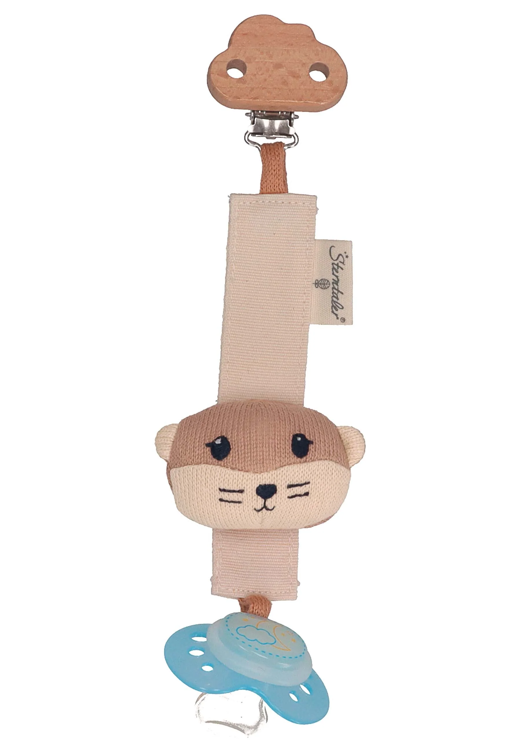Schnullerkette Otter Otti 22 cm, Stay true to…