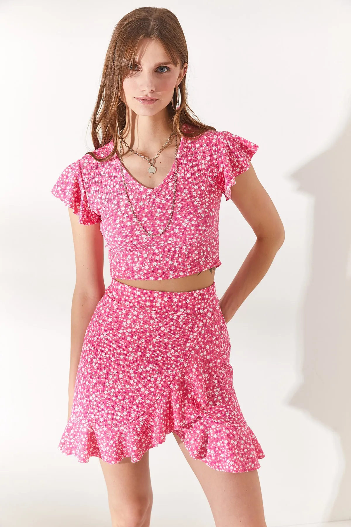Olalook  Zweiteiler - Rosa - Oversized