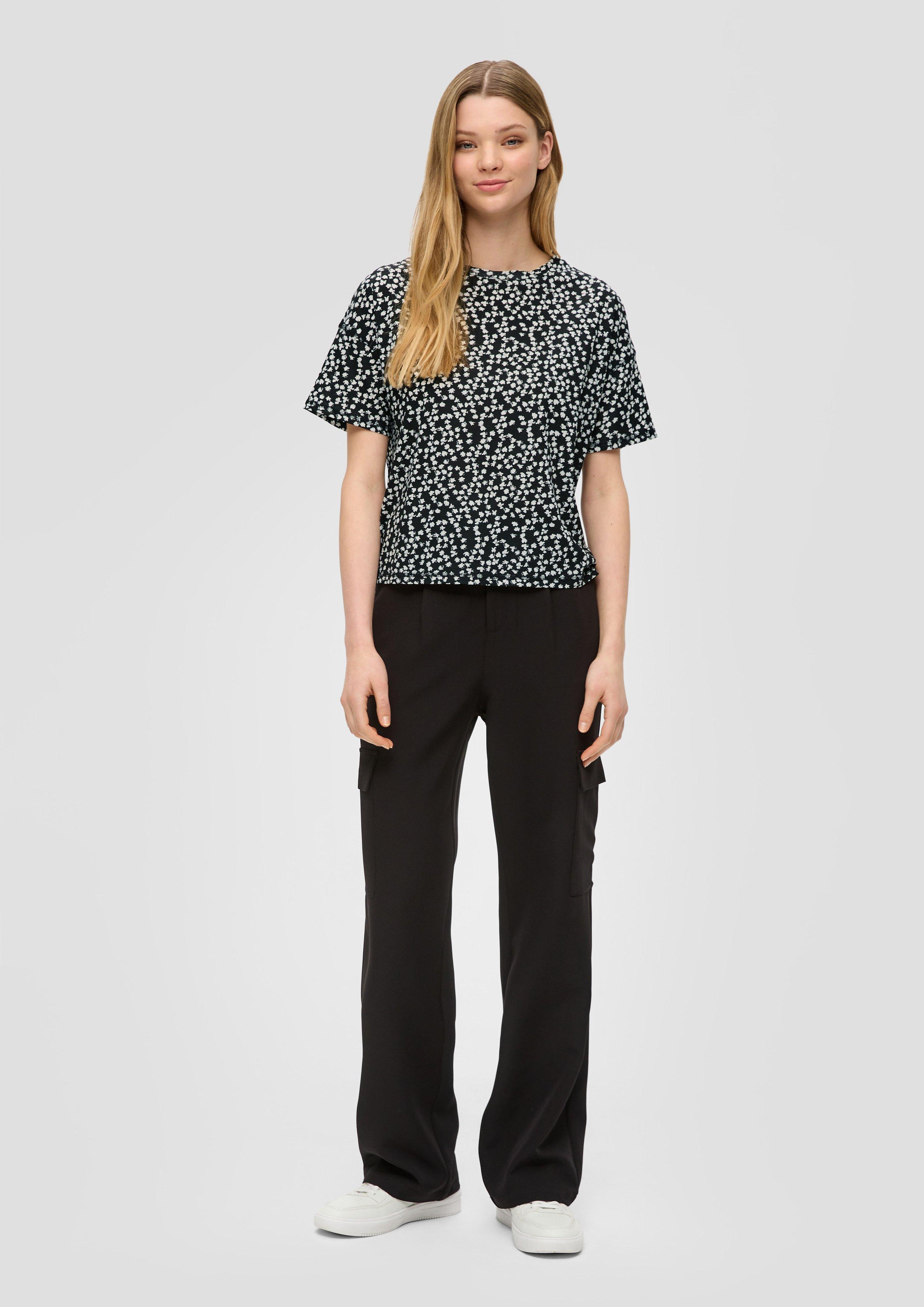 T-Shirt mit All-over-Print im Loose Fit  2141079-99A4