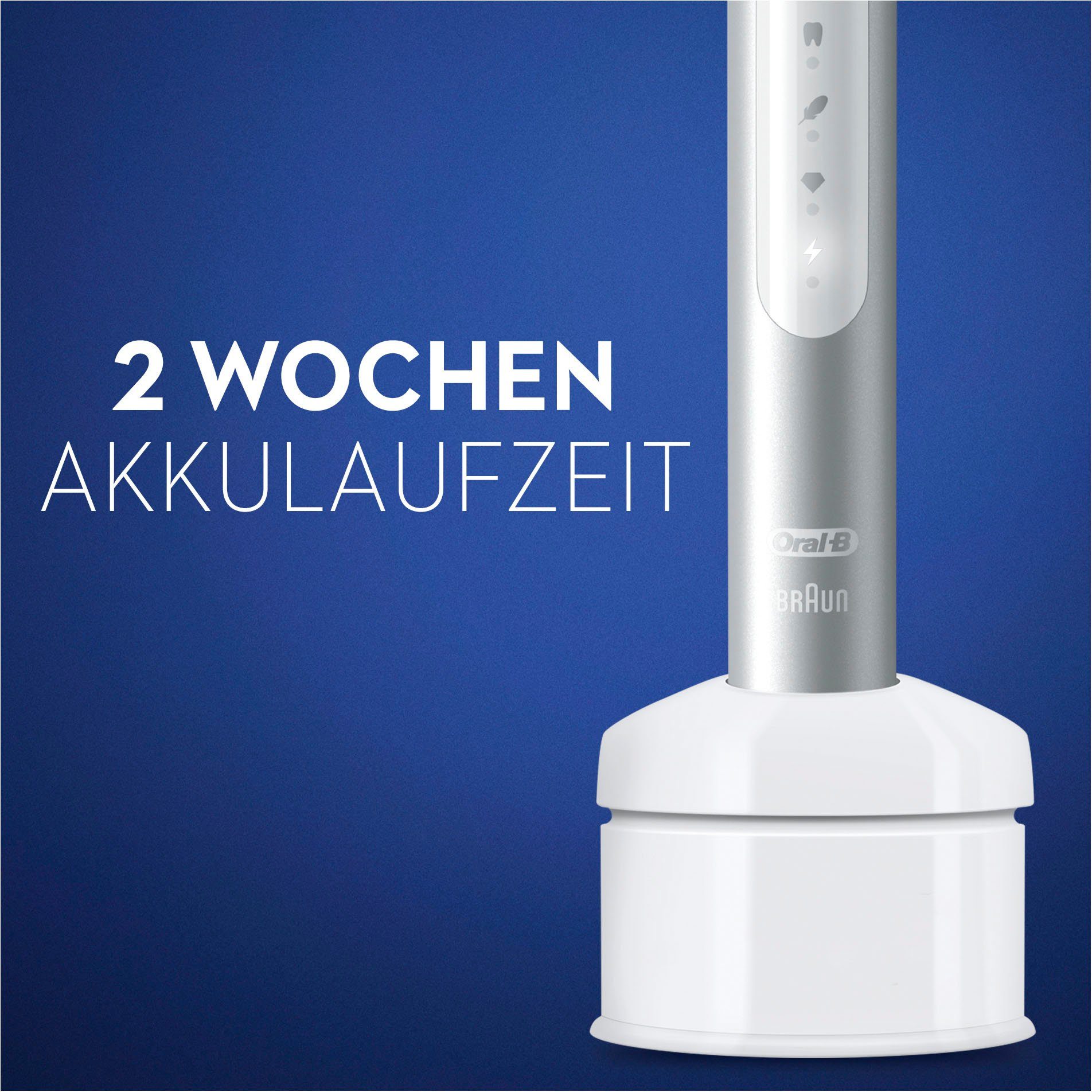 Oral-B Schallzahnbürste Pulsonic Slim Luxe 4500, Aufsteckbürsten: 2 St.