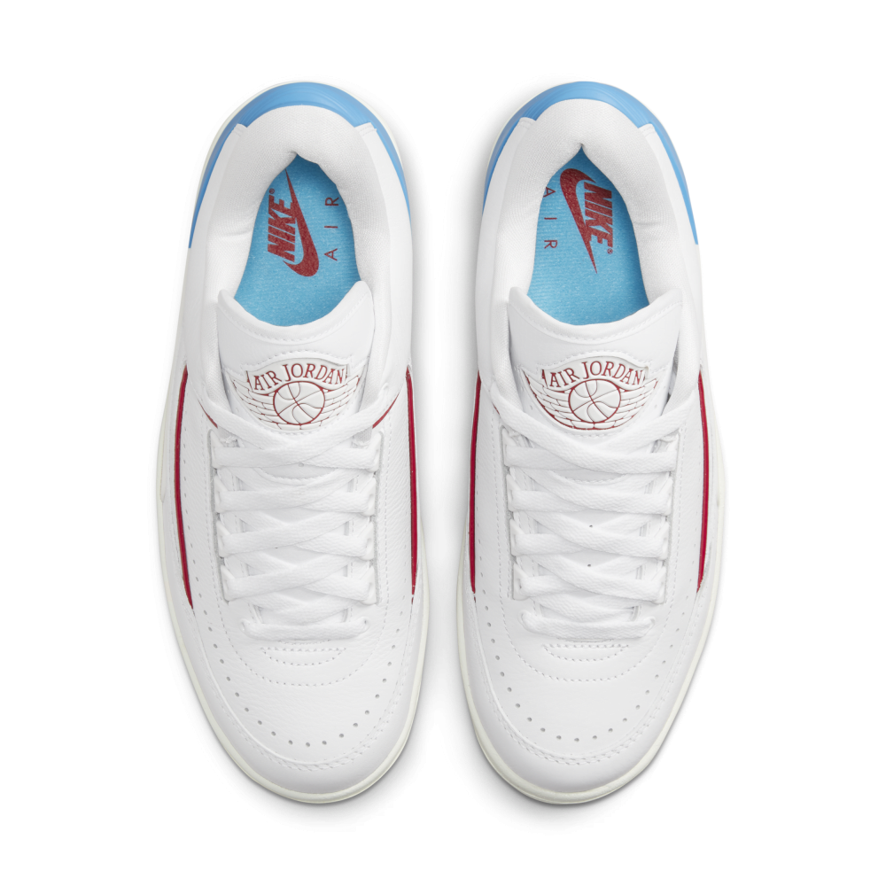 NIKE JORDAN Air 2 Retro Low UNC to Chicago DX4401-164 / weiss