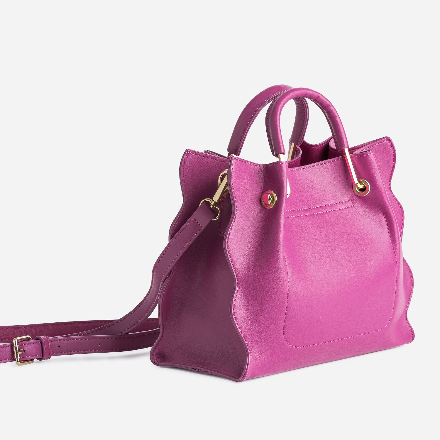 Sac à main rose foncé