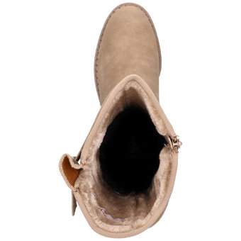 s.Oliver Langschaftstiefel in beige