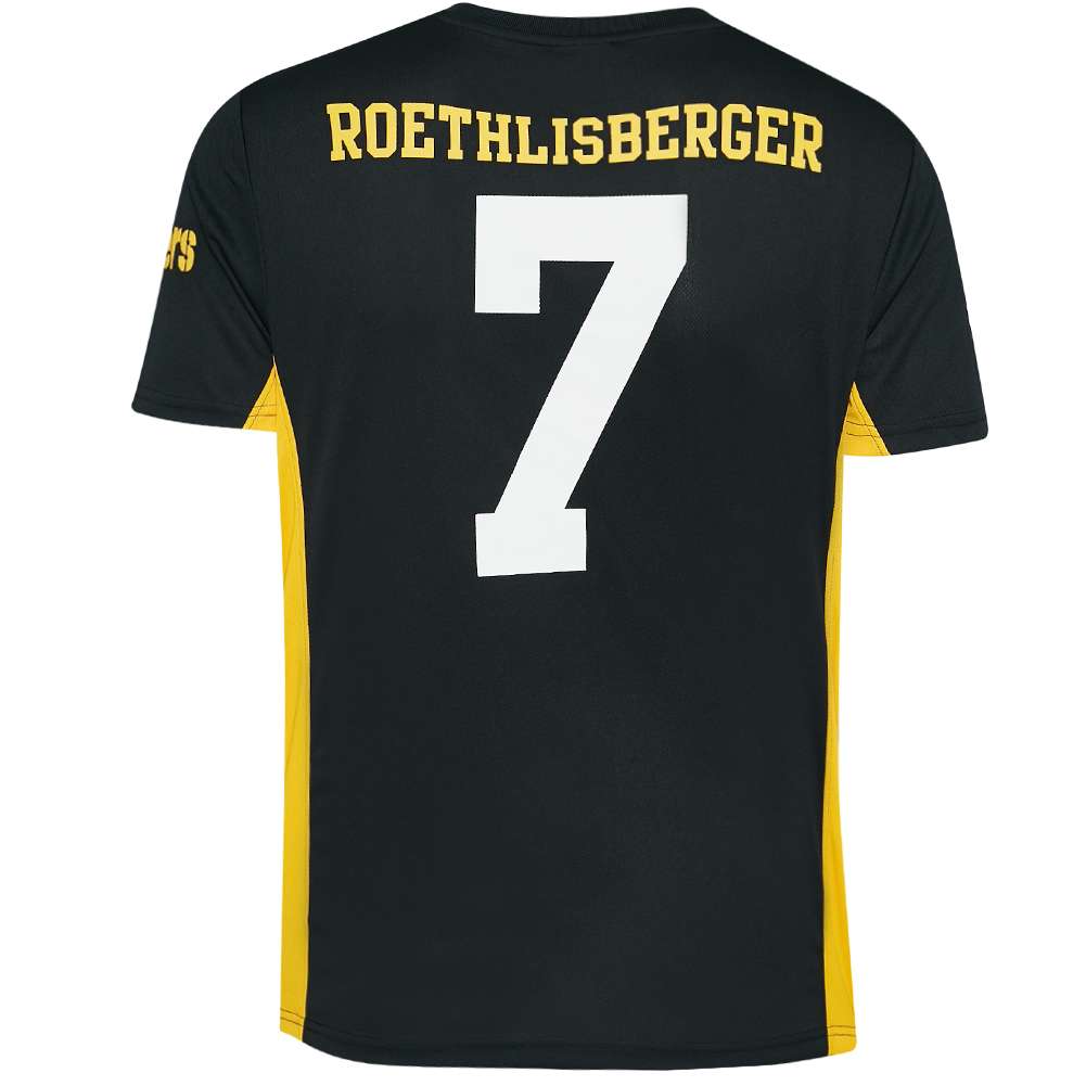 Pittsburgh Steelers NFL Fanatics #7 Ben Roethlisberger Herren Trikot MPS6577DB
