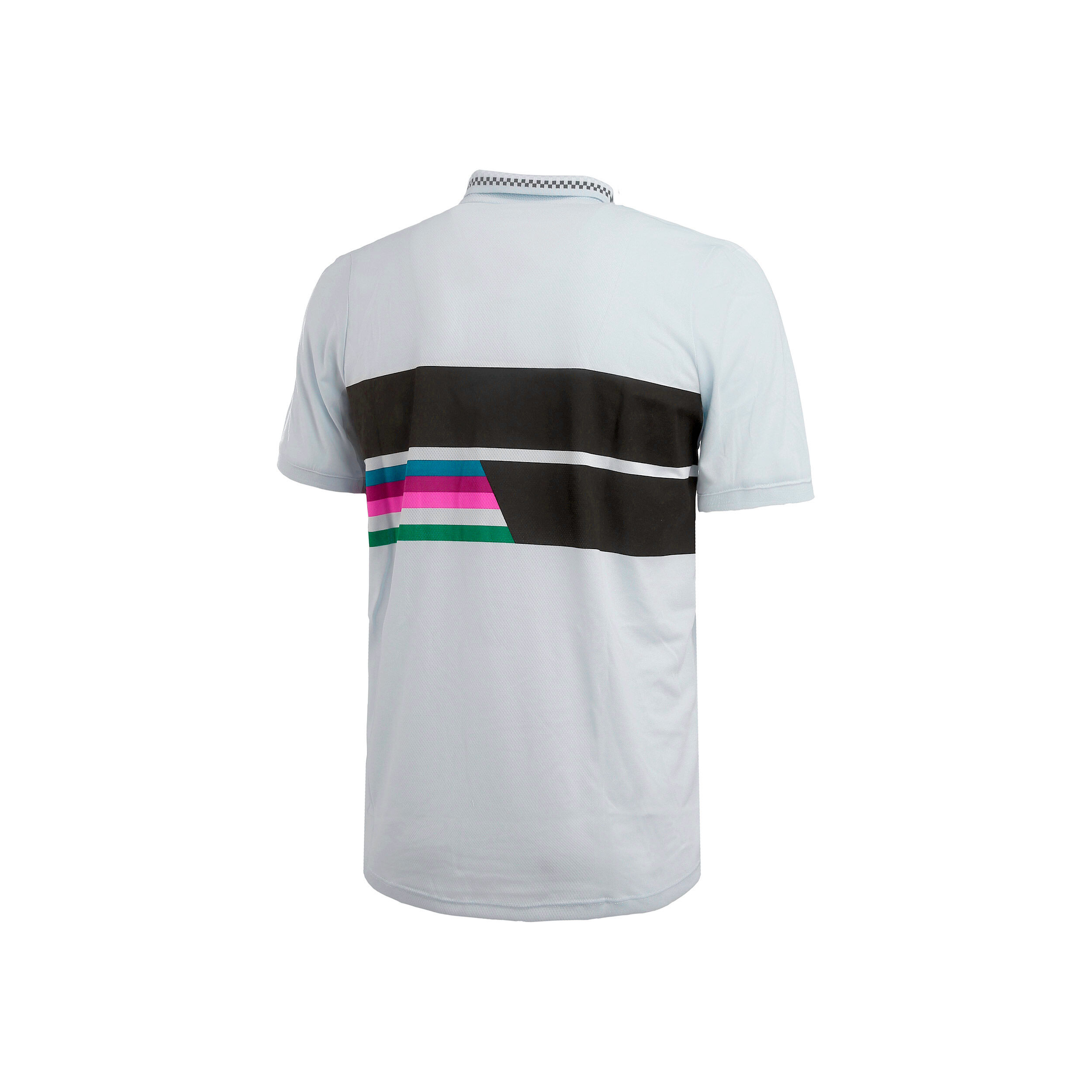 Court Advantage Classic Polo Jungen - Hellblau, Schwarz