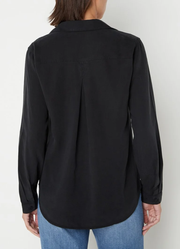Blouse Bella Dahl en lyocell avec poches poitrine
