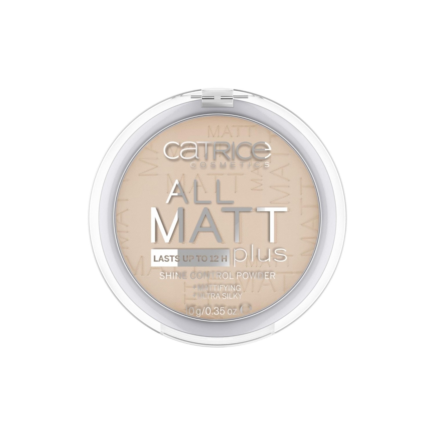 Matujúci púder Catrice All Matt Plus Shine Control Powder 002 Banana Bright