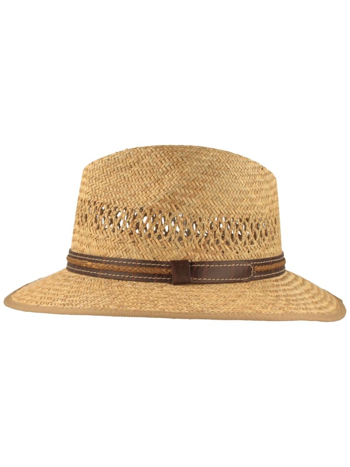 BREITER Strohhut in beige günstig kaufen