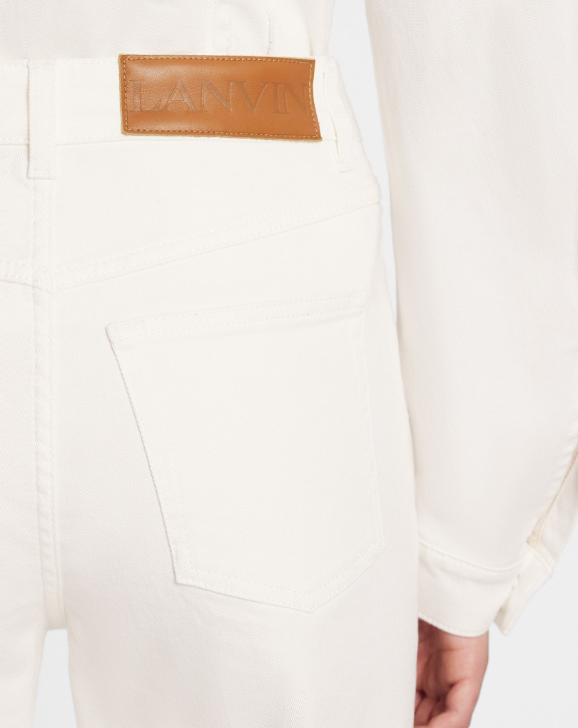 PANTALON DENIM ÉVASÉ