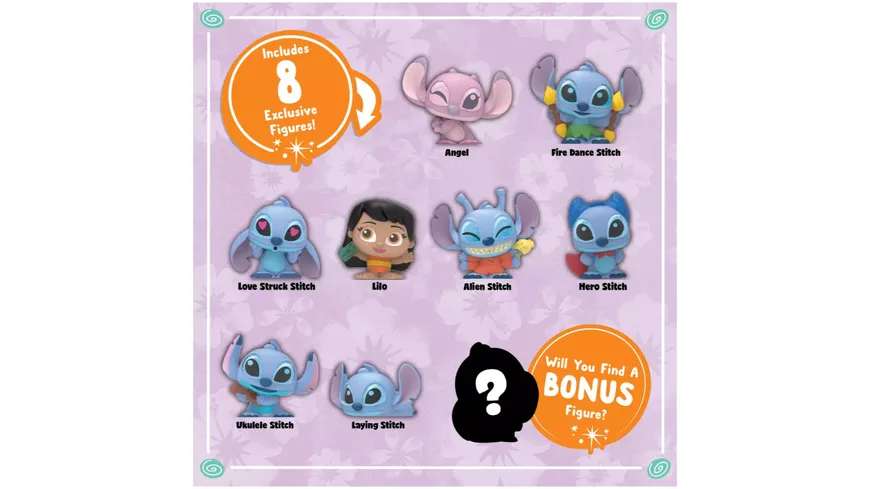 Just Play -  Doorables - Lilo & Stitch - Stitch - Collection Peek - Set