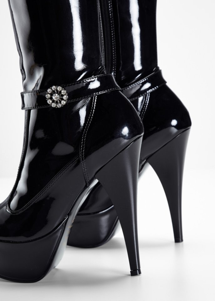 Plateau Overknee Stiefel