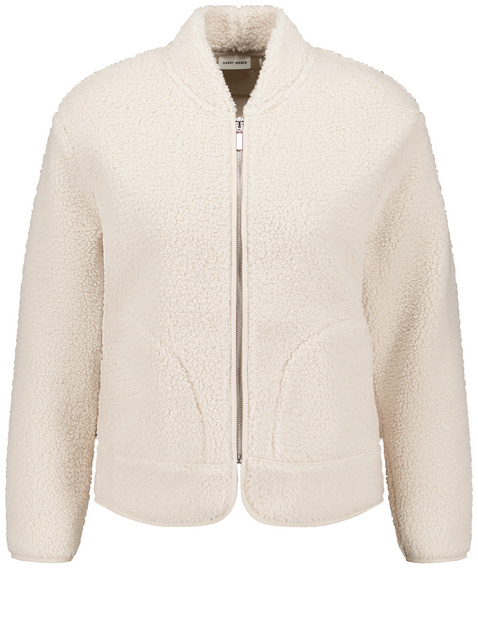 Jacke in Teddyfleece