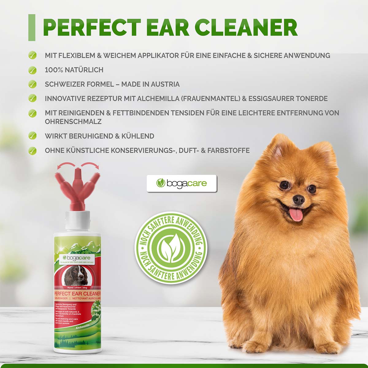 bogacare Perfect Ohr- Reiniger Hund 125 ml kaufen bei ZooRoyal