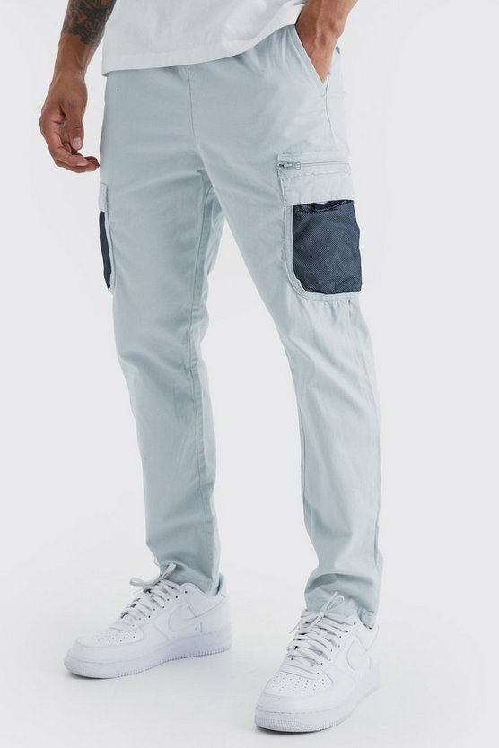 Cargo-Hose mit elastischer Comfort Mesh-Tasche