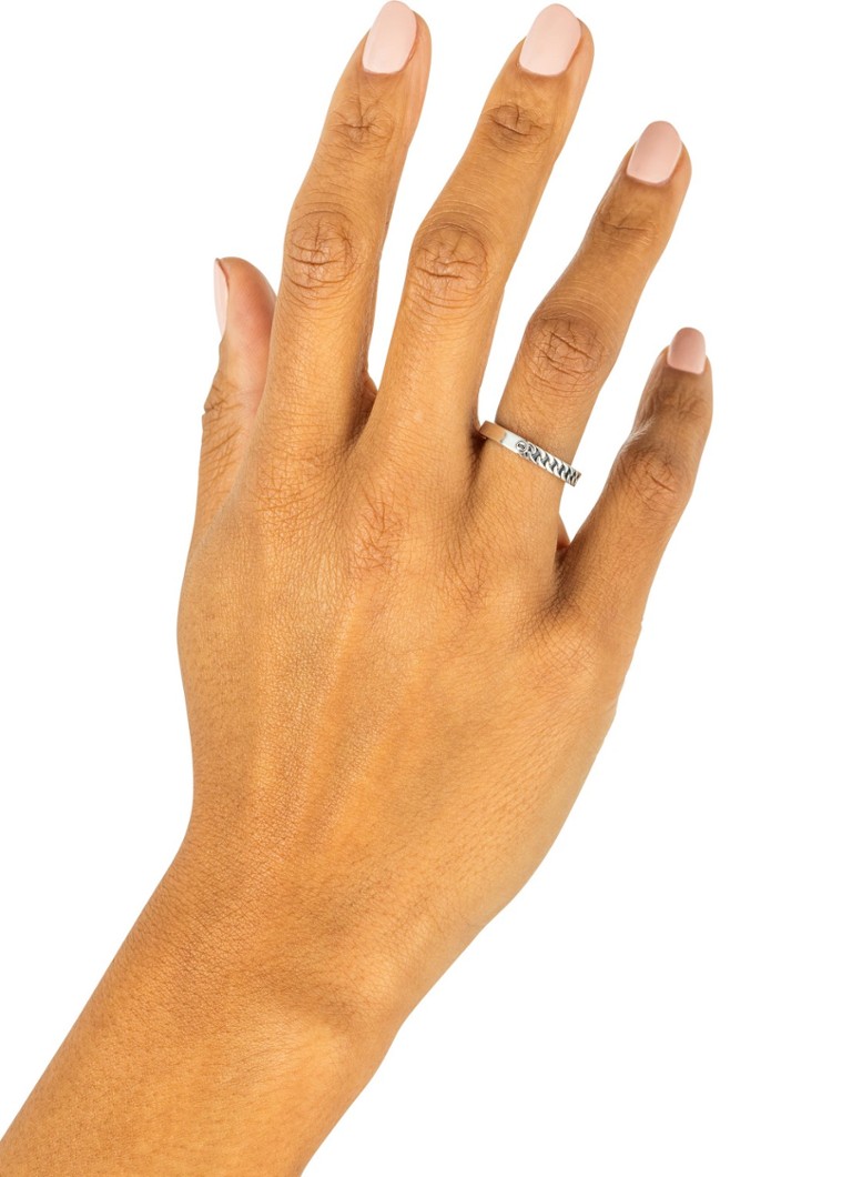 Buddha to Buddha Esther Mini Dual ring in silver
