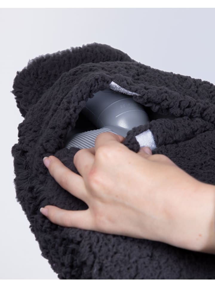 SLOUCHER Fußwärmer Wärmflasche für die Füße - 2 in1 in anthrazit günstig kaufen onesize
