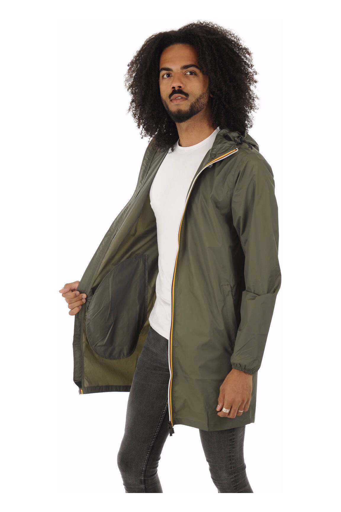 K Way Impermeables Trenchs Unisexe couleur noir