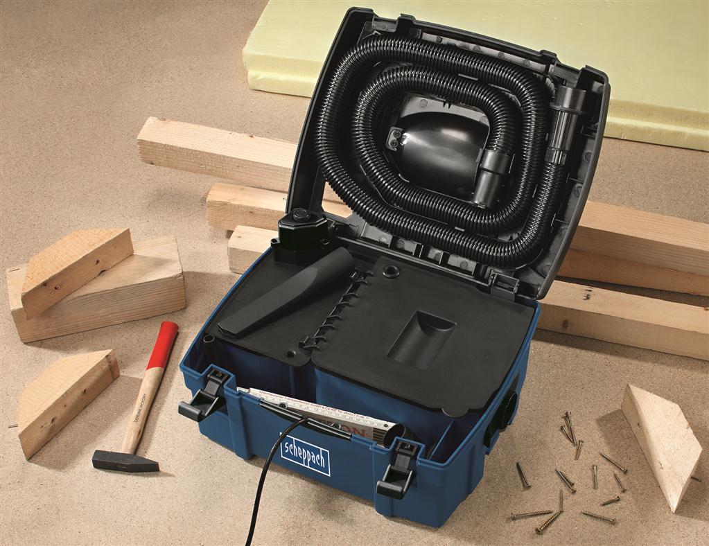 Scheppach 5906301901 HD2P Aspirator cu carcasă portabilă 1250W