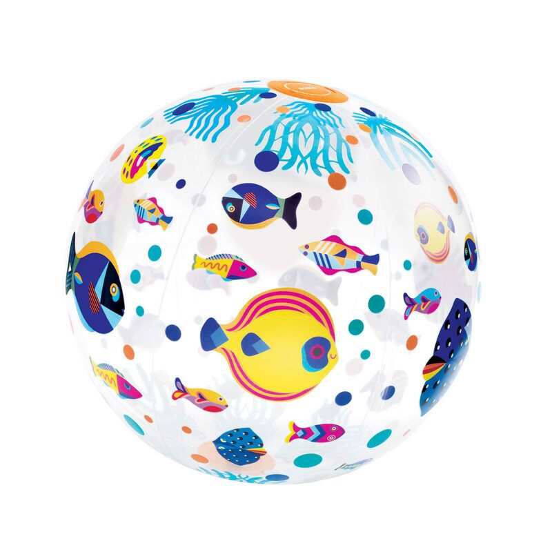 Ballon gonflable poissons Djeco