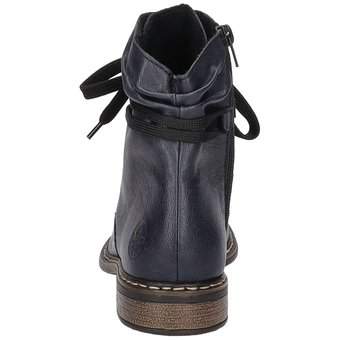 Rieker Schnürstiefelette in blau