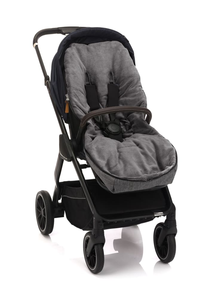 fillikid Winterfußsack Kinley Exklusiv in Melange Hellgrau günstig kaufen onesize