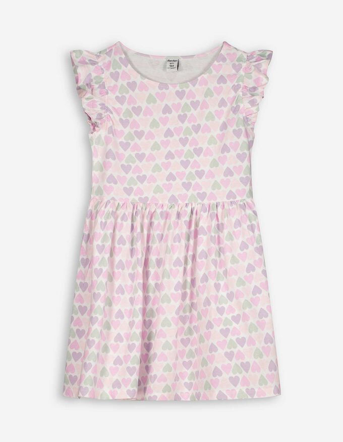 Kleid - Ärmel mit Volants