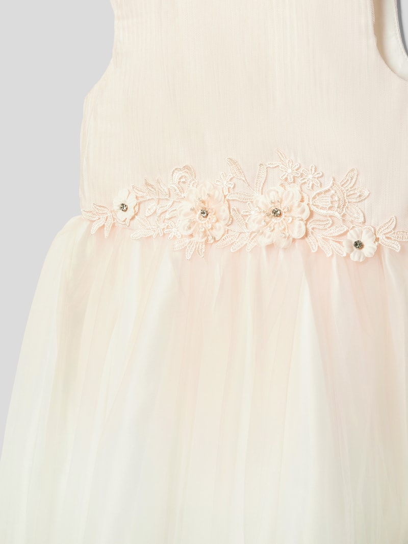 Kleid mit Farbverlauf in rosé