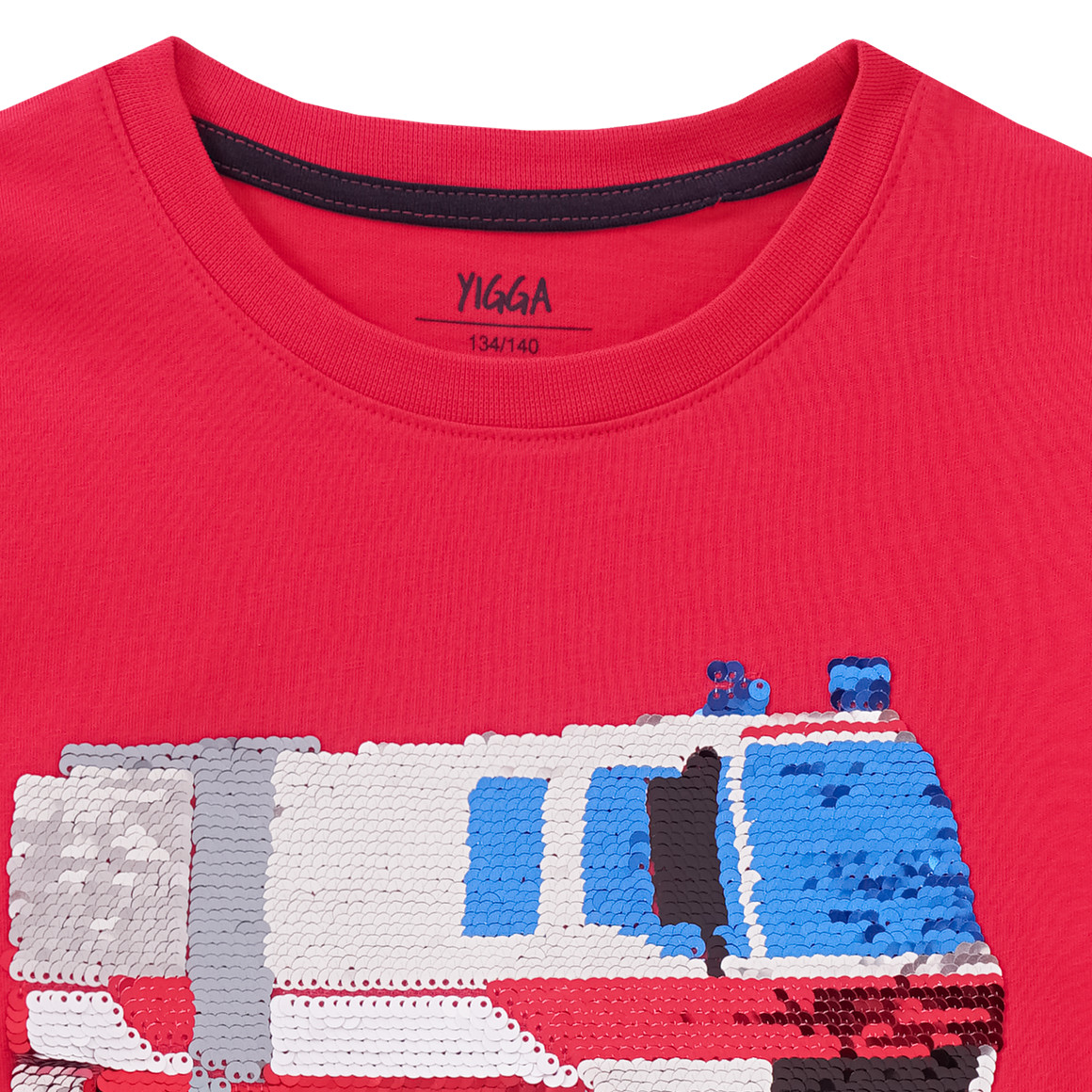Jungen Langarmshirt mit Wendepailletten
