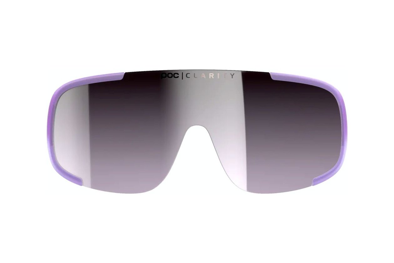 POC Aspire Mid - Purple Quartz Translucent/Violet/Silver Mirror