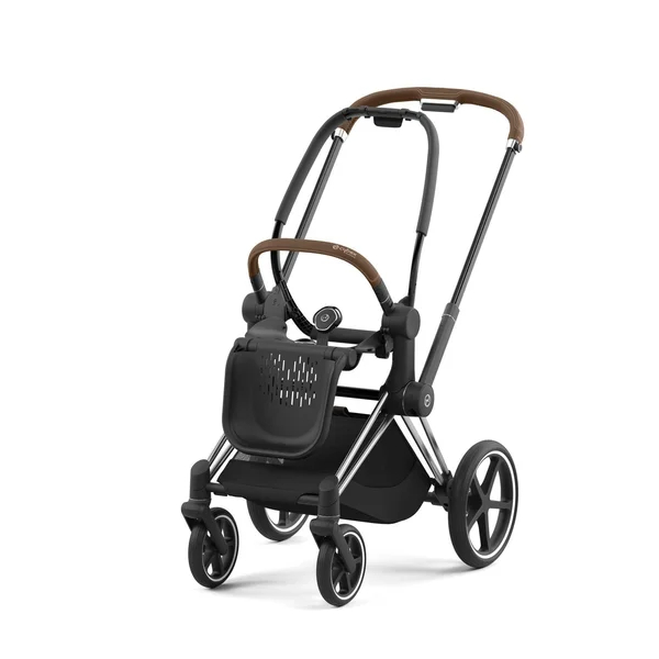 Cybex Priam V4 Stroller Set Autumn Gold, Chrome Brown Frame