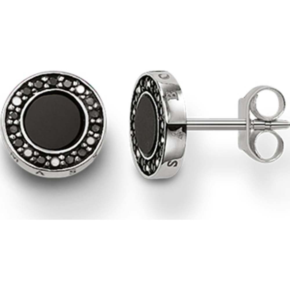 Thomas Sabo Boucles d'oreilles à fermoir à poussette 925 Argent Boucles d'oreilles
