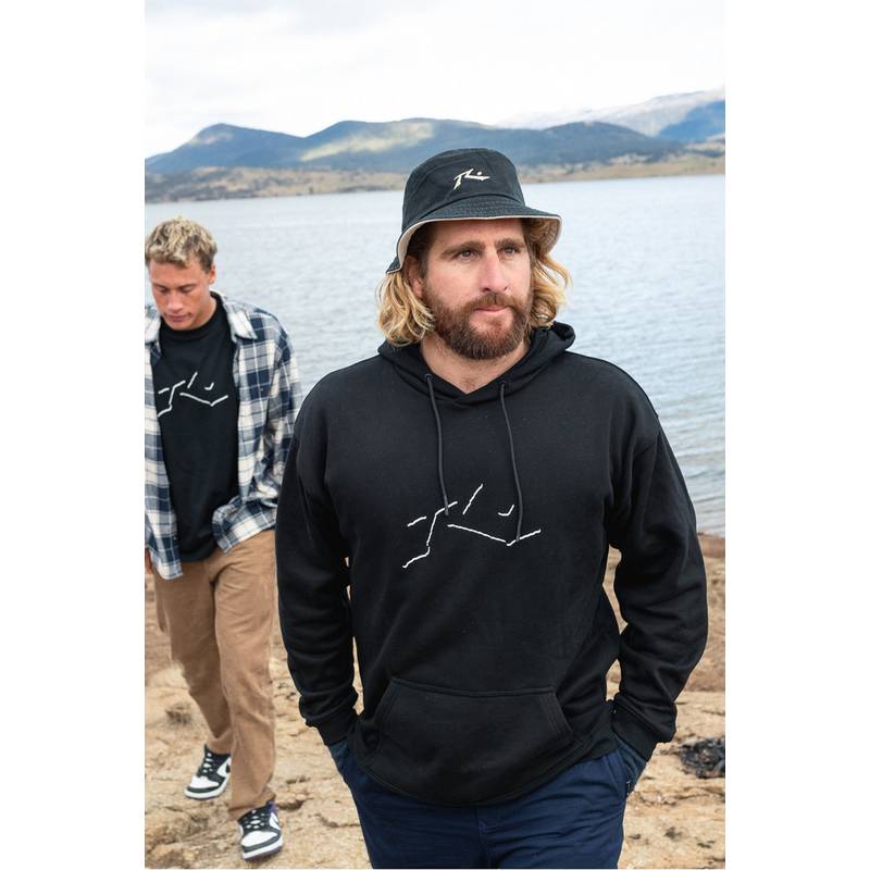 RUSTY SHADOW R RELAXED SUPER FLEECE HOODIE Hoodie Herren