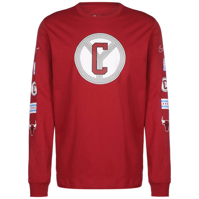 Nike NBA Chicago City Edition T-Shirt Herren
