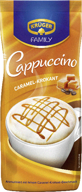 Krüger Family Cappuccino Caramel-Krokant