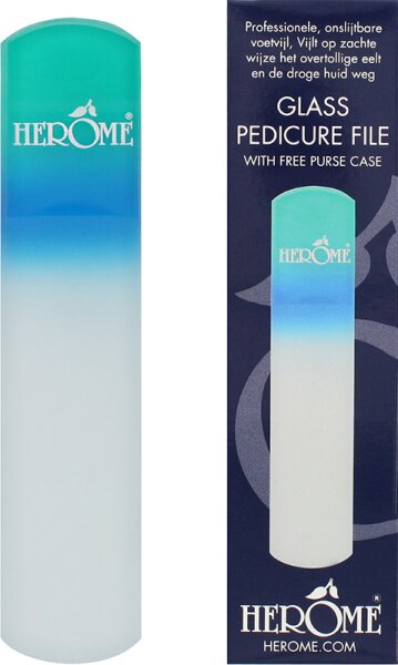 Herôme Glass Pedicure File Nagelfeile