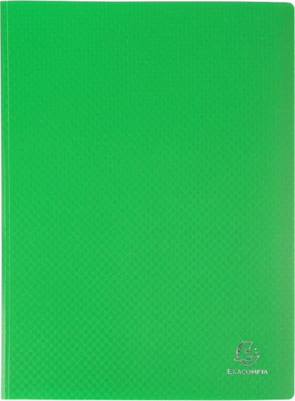 Exacompta OpaK Präsentationsmappe 100 Taschen Hellgrün 8 Stück