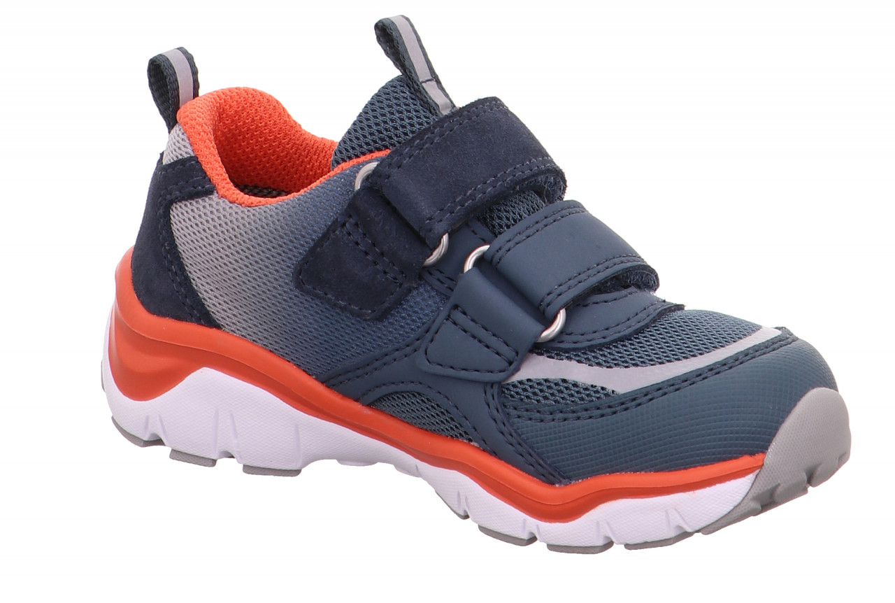 SPORT5 - Blau/Rot Sneaker low mit Klettverschluss