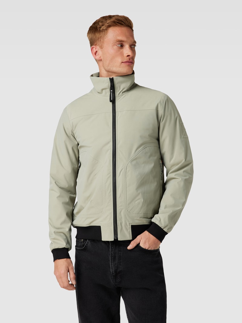 Jacke mit elastischen Abschlüssen Modell 'ALIVN' in schilf