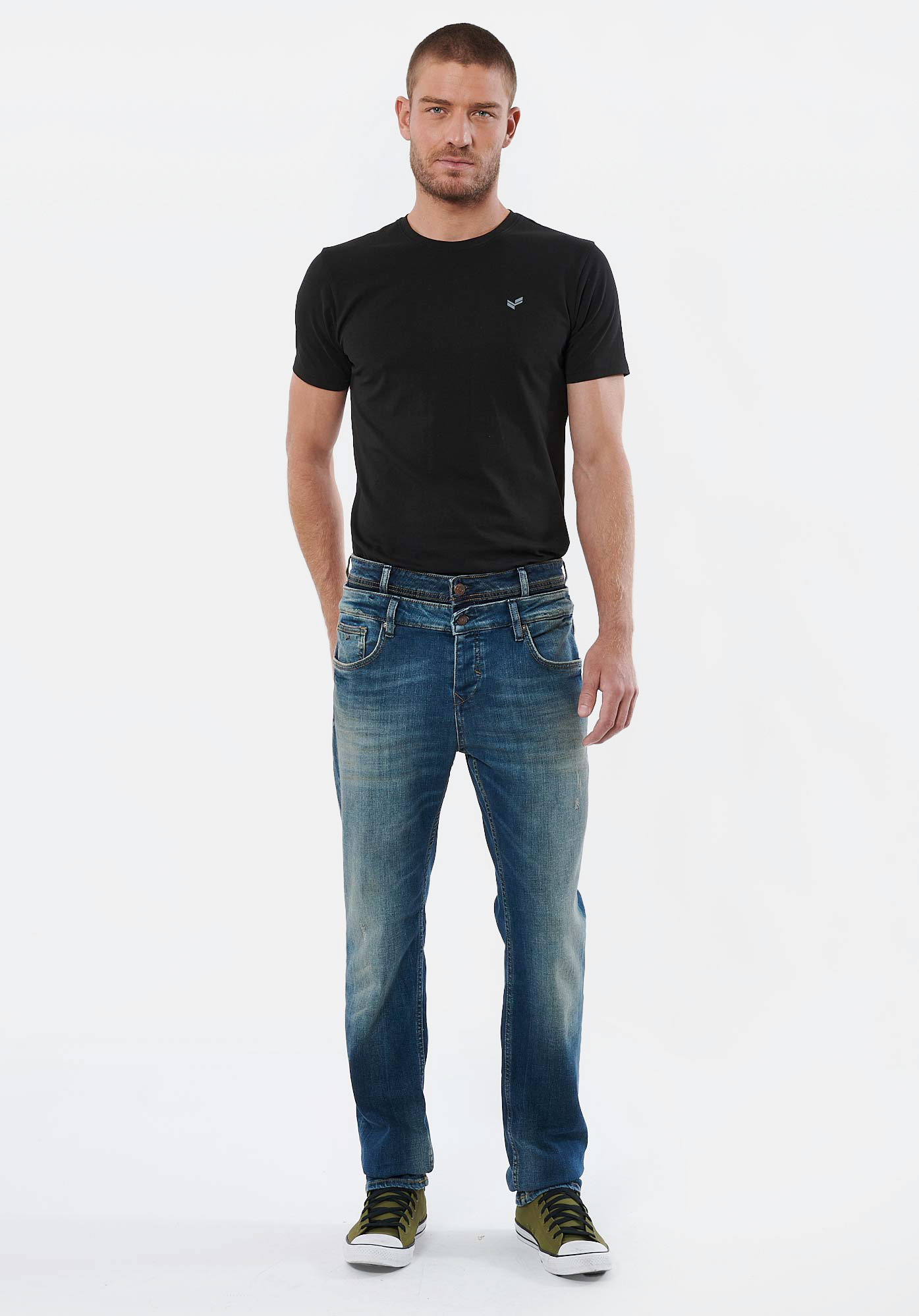 MOXY   Jean straight bleu homme