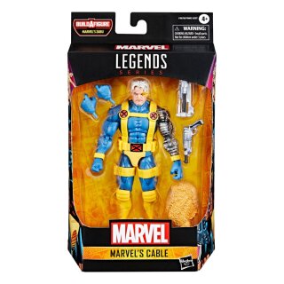 Marvel Legends Actionfigur - Marvel's Cable (BAF: Marvel's Zabu)