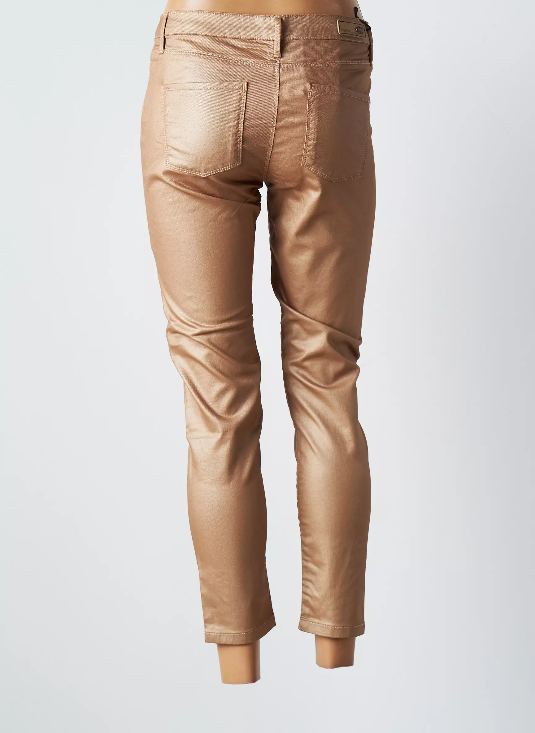Denim Studio Pantalon7 8 Femme couleur beige