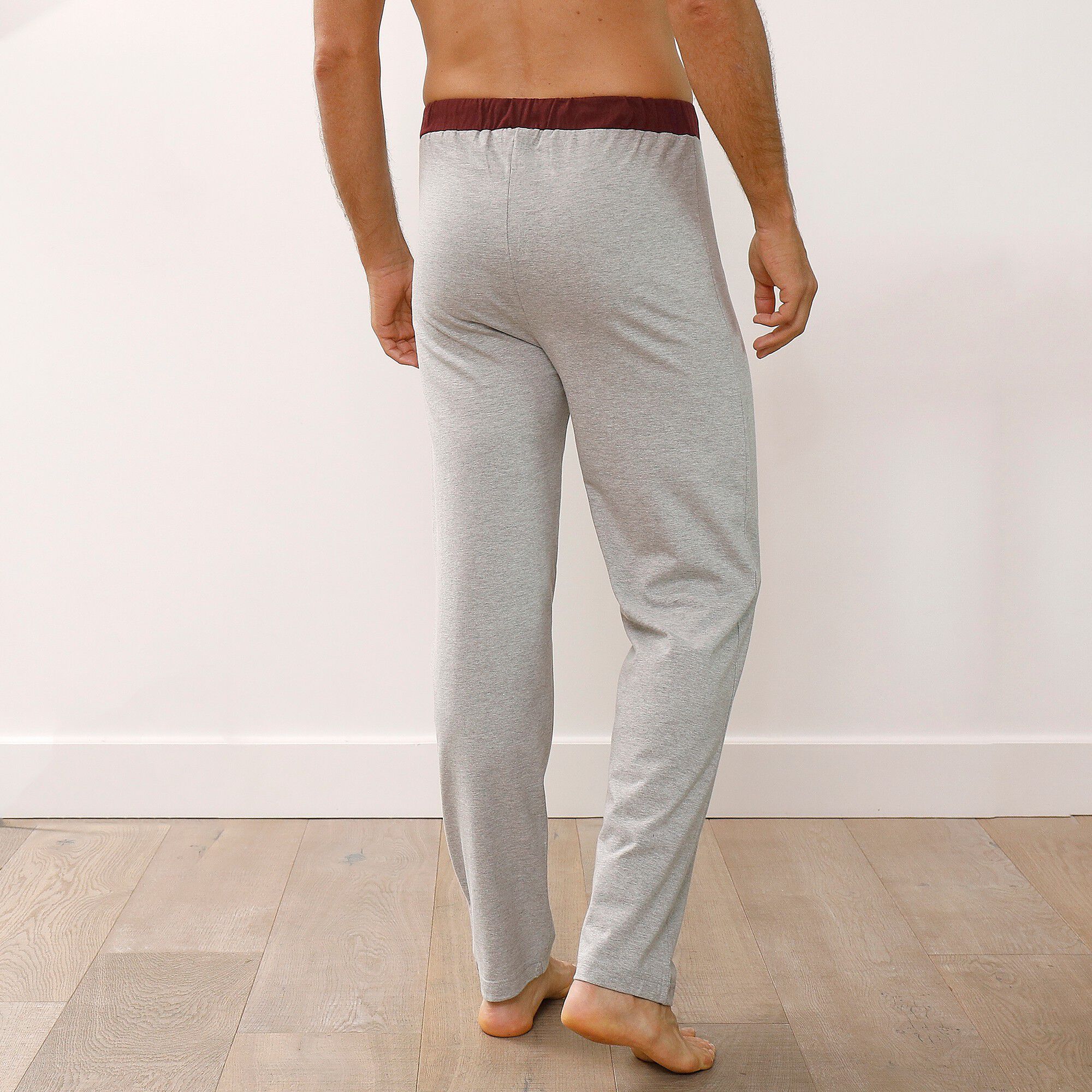 Pantalon pyjama bas droits