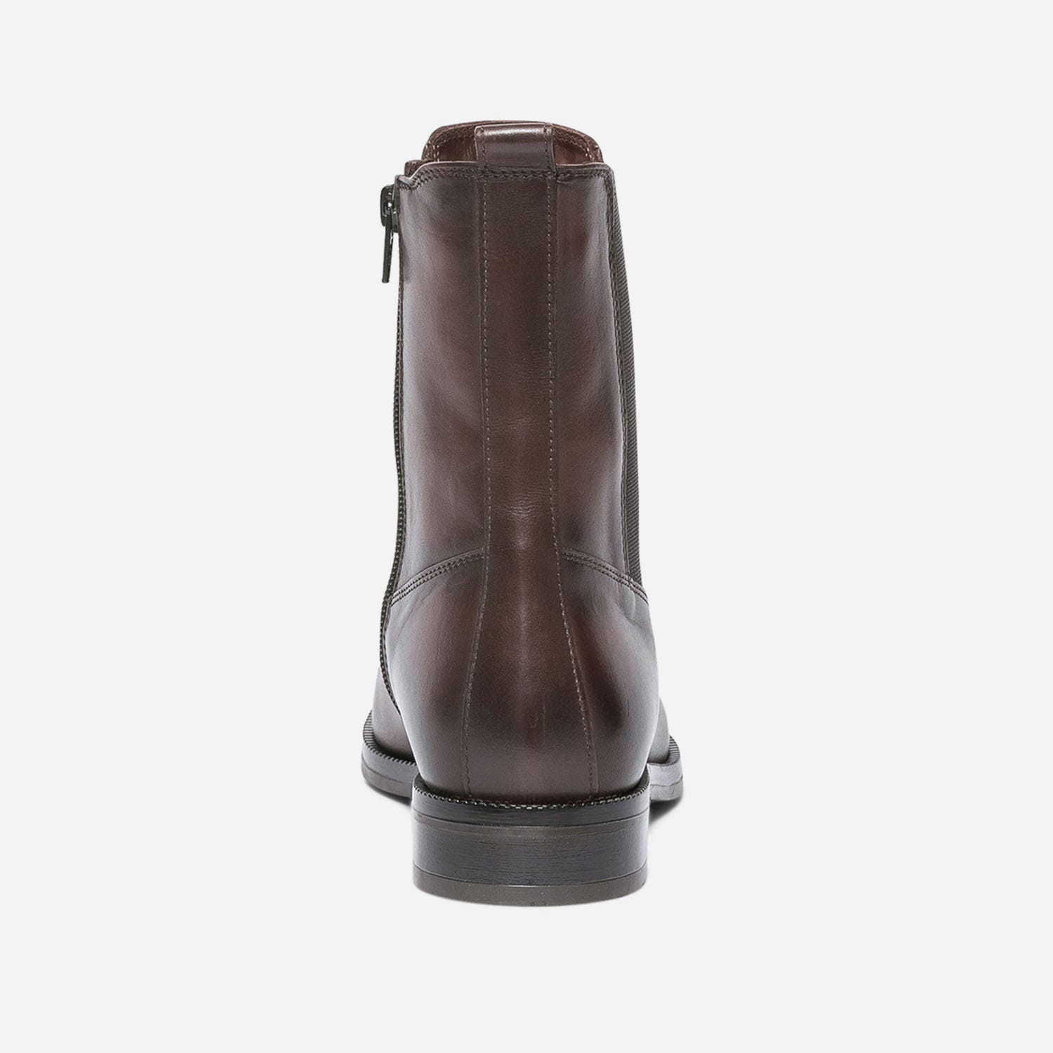 Chelsea boots cognac en cuir