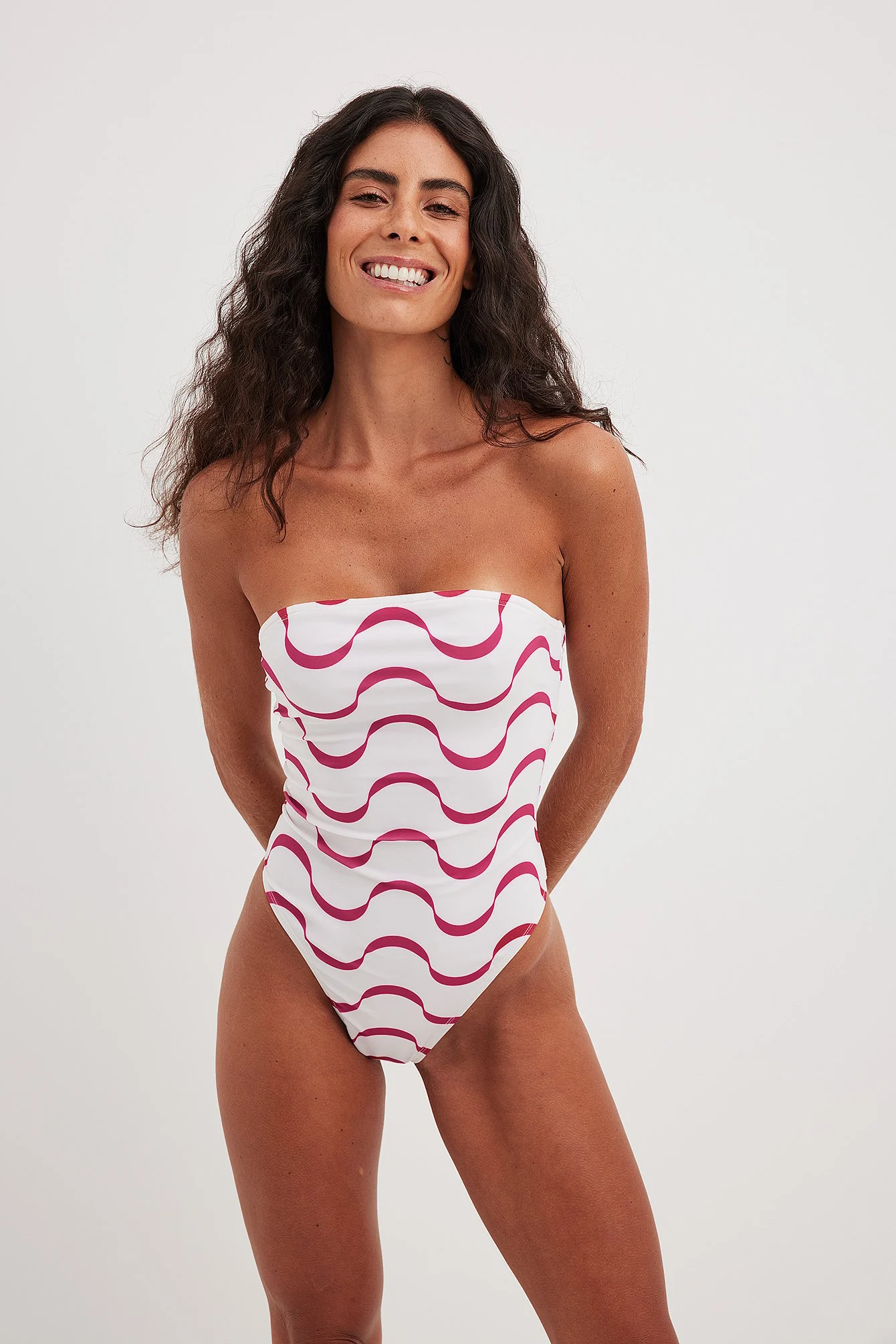 Bandeau-Badeanzug