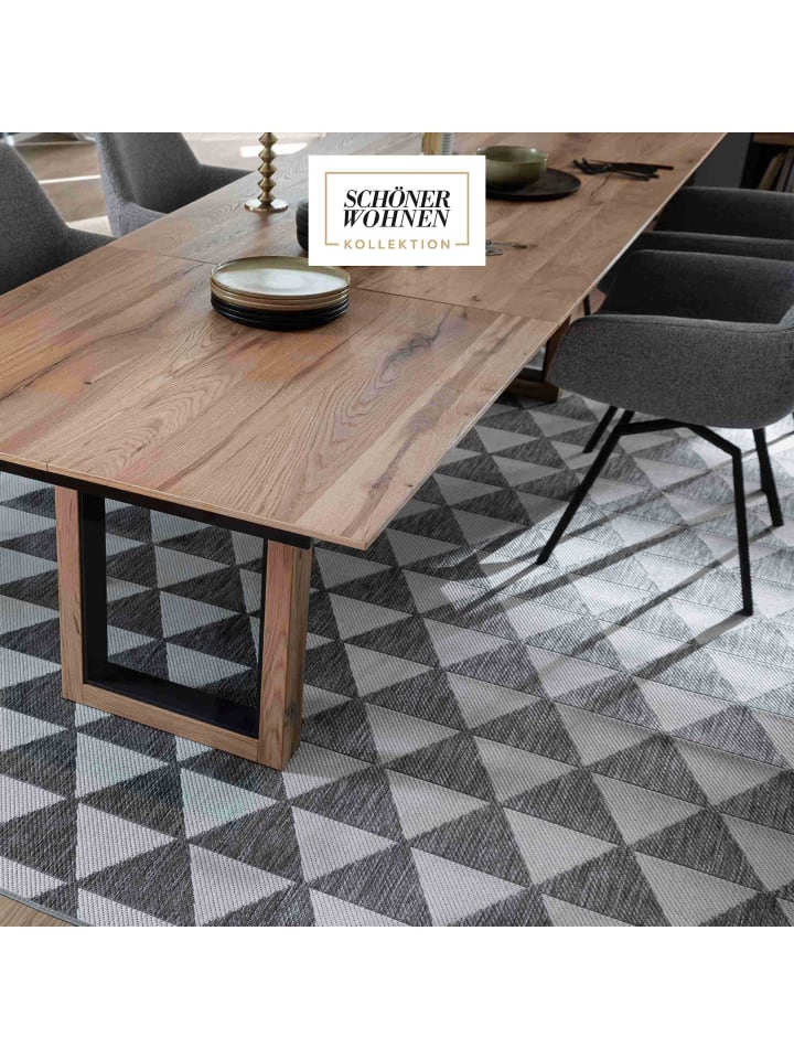 Schöner Wohnen Kollektion Outdoor Teppich PARKLAND in Grau günstig kaufen