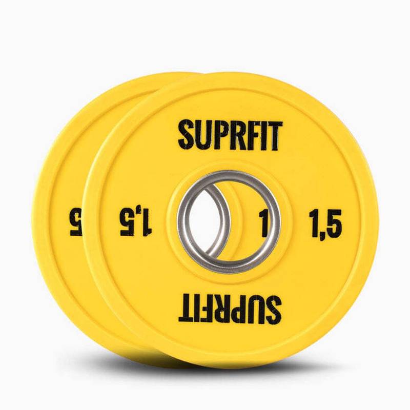 SUPRFIT Bumper Plates Mini Hantelscheiben