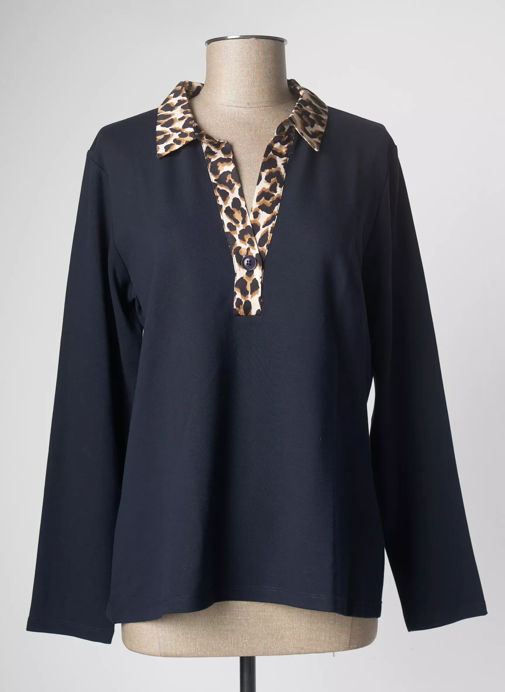 Devernois Tshirts Femme couleur bleu